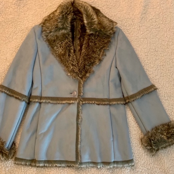 Spiegel faux fur suede coat - Picture 2 of 6